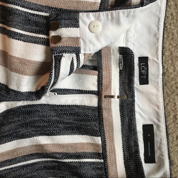 Loft Striped Shorts - Picture 3 of 4